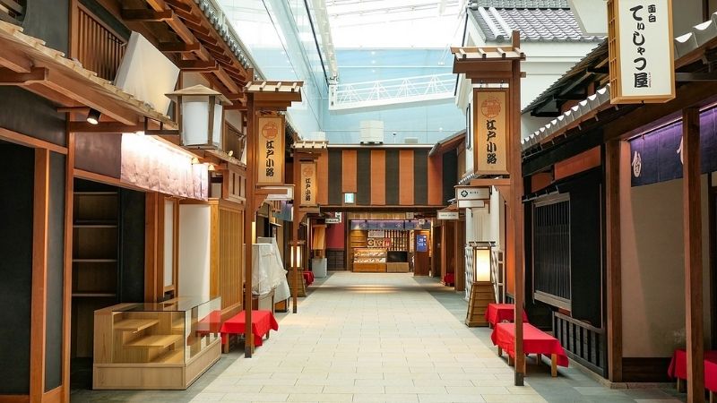 Khu mua sắm Edo-Koji tại nhà ga T3