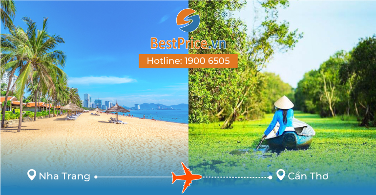 Vé máy bay giá rẻ từ Nha Trang đi Cần Thơ