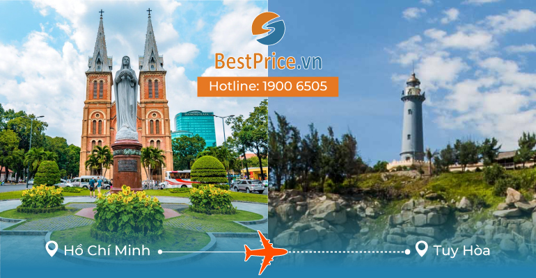 Vé máy bay giá rẻ từ Sài Gòn đi Tuy Hòa