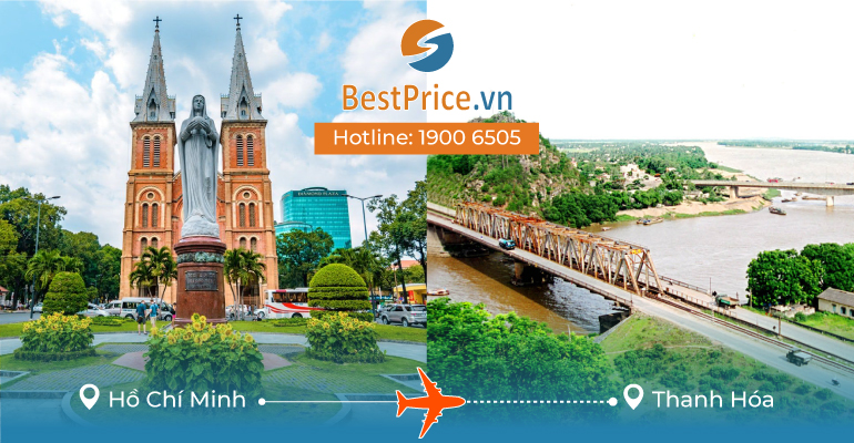 Vé máy bay giá rẻ từ Hồ Chí Minh đến Thanh Hóa