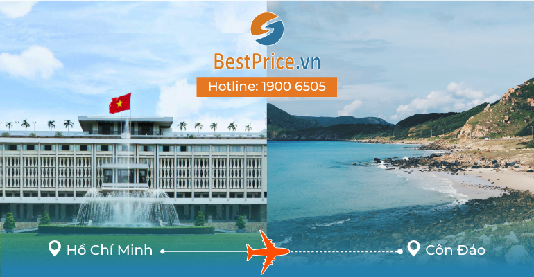 Vé máy bay giá rẻ từ Hồ Chí Minh đi Côn Đảo