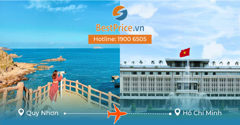 Vé máy bay giá rẻ từ Quy Nhơn đi Sài Gòn