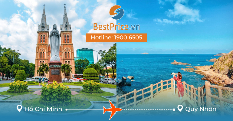 Vé máy bay giá rẻ từ Hồ Chí Minh đến Bình Định