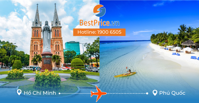 Vé máy bay giá rẻ từ Sài Gòn đến Phú Quốc
