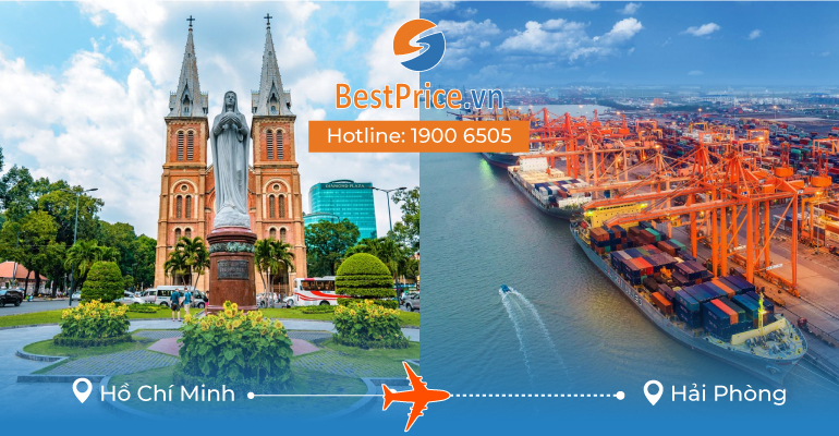 Vé máy bay giá rẻ từ Hồ Chí Minh đến Hải Phòng