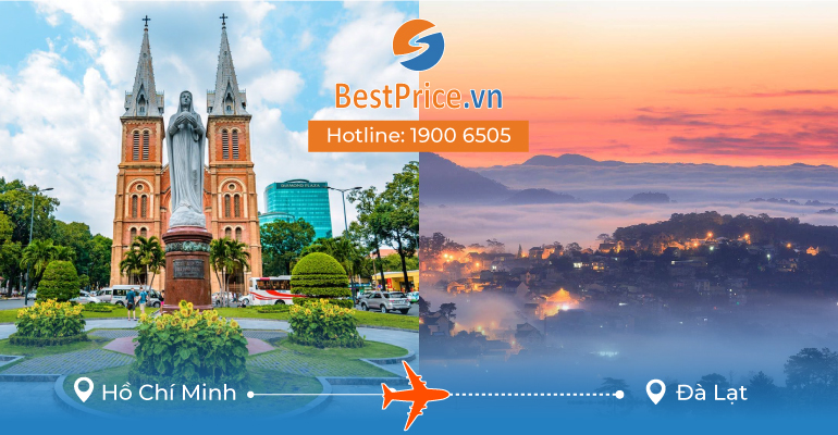 Vé máy bay giá rẻ từ Sài Gòn đi Đà Lạt