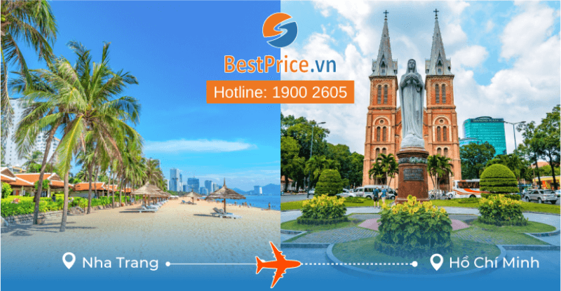 Vé máy bay giá rẻ từ Nha Trang đến Hồ Chí Minh