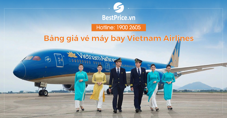 Bảng giá vé máy bay Vietnam Airlines