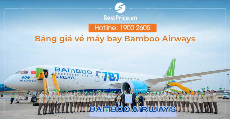 Bảng giá vé máy bay Bamboo Airways