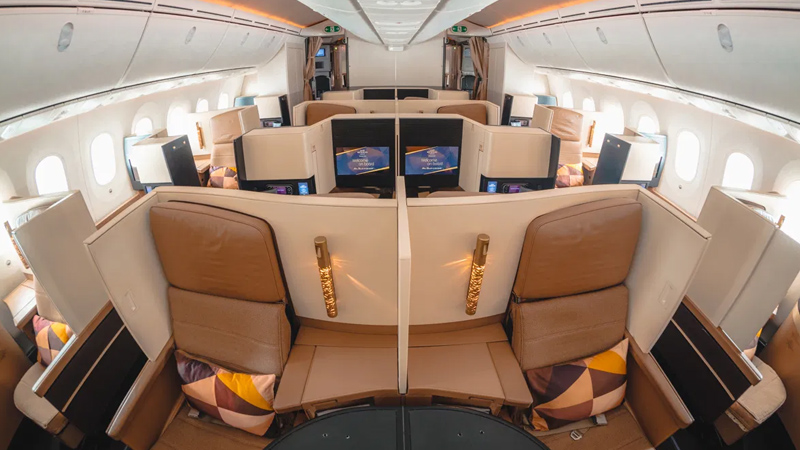 Business Class của Etihad Airways