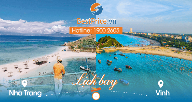 Lịch bay Nha Trang đi Vinh