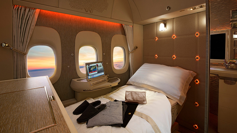 Hạng Nhất của vé máy bay Emirates Airline