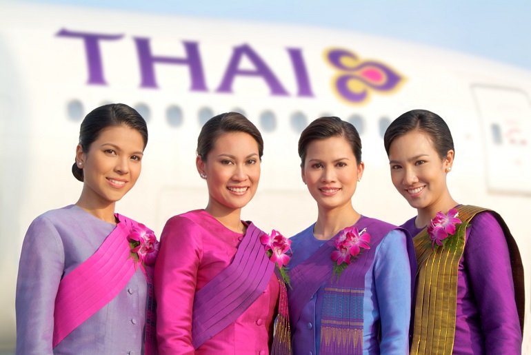 Các tiếp viên của hãng Thai Airways