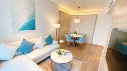 Không gian phòng khách ấm cúng