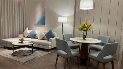 Phòng khách tiện nghi