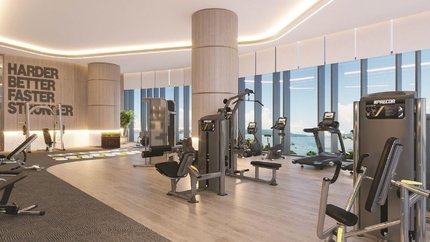 Phòng tập thể dụng hiện đại