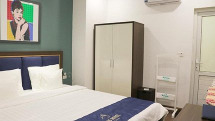 Phòng được trang bị đầy đủ tiện nghi