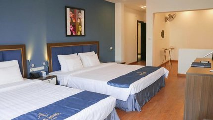 Hai giường đôi rộng lớn