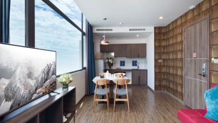 Không gian phòng sang trọng