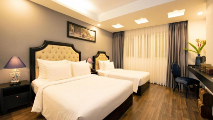 Hạng phòng Triple của khách sạn 4* Adora Art Hotel Sài Gòn