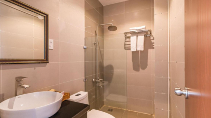 Phòng Tắm Tại Phòng Nghỉ Ahaveda Resort 3 Sao