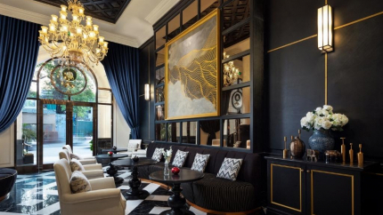 Sảnh chờ tại AIRA Boutique Hanoi Hotel 4 sao