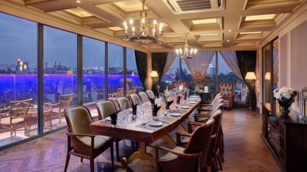 Không gian nhà hàng Essence tại AIRA Boutique Hanoi Hotel & Spa