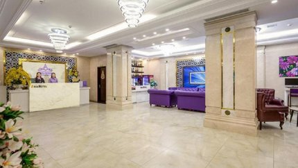 Quầy lễ tân tại khách sạn