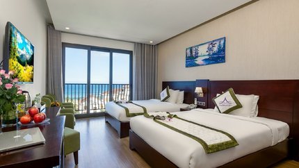 Phòng Family with Sea View and Balcony