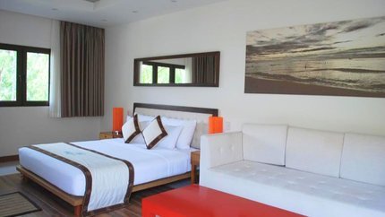 Phòng với không gian ấm cúng