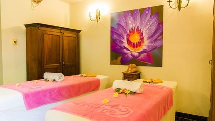 Khu vực spa thư giãn