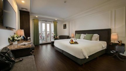 Không gian phòng rộng rãi