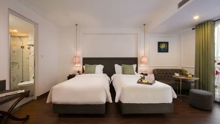 Phòng ngủ có 2 giường đơn