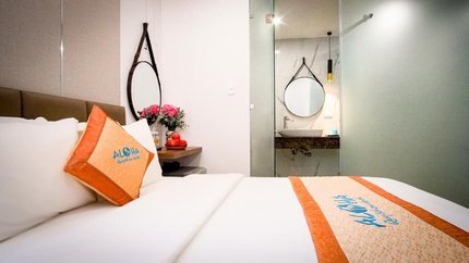 Giường ngủ rộng rãi, thư giãn