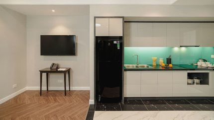 Căn bếp tiện nghi