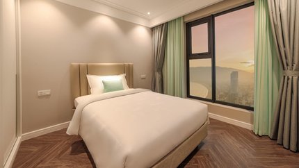 Căn hộ gồm 2 phòng ngủ