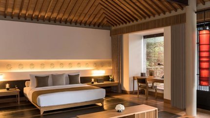 Không gian phòng nghỉ của Ocean Pavilions