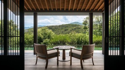 Tầm nhìn đẹp từ Mountain Pool Villas