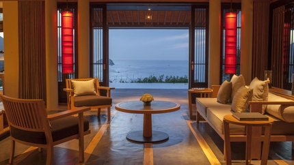 Không gian tiện nghi của Ocean Pool Villas