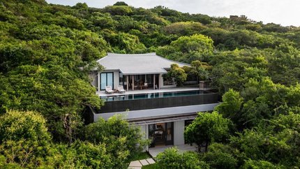 Khung cảnh của Ocean Pool Family Villa