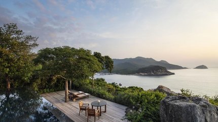 Tầm nhìn hướng biển từ Amanoi 5* Resort