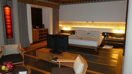 Không gian phòng Four-Bedroom Pool Residence