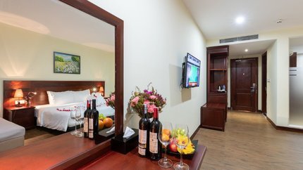 Phòng trang bị đầy đủ tiện nghi