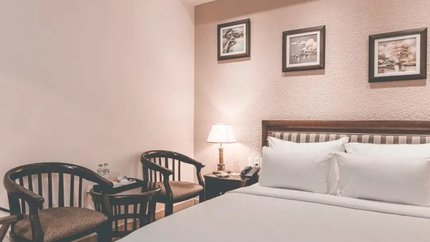 Phòng Superior với gam màu dịu nhẹ