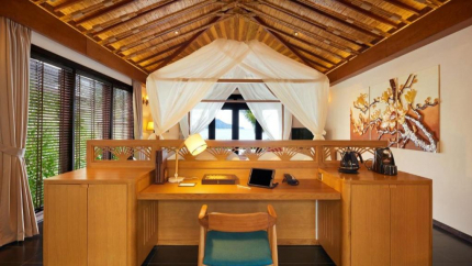 Phòng nghỉ được thiết kế hiện đại