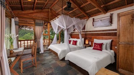 Căn phòng vô cùng sang trọng