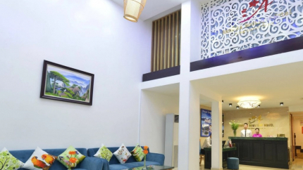 Sảnh Lễ Tân Tại Amorita Boutique Hotel