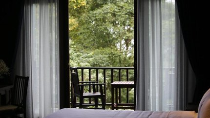 Ban công không gian xanh cực mát mẻ