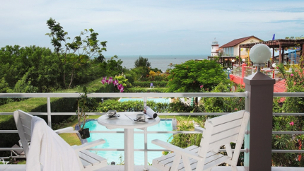 Ban Công Tại Penthouse An Hoa Residence Vũng Tàu