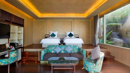 Phòng ngủ 2 hướng vườn